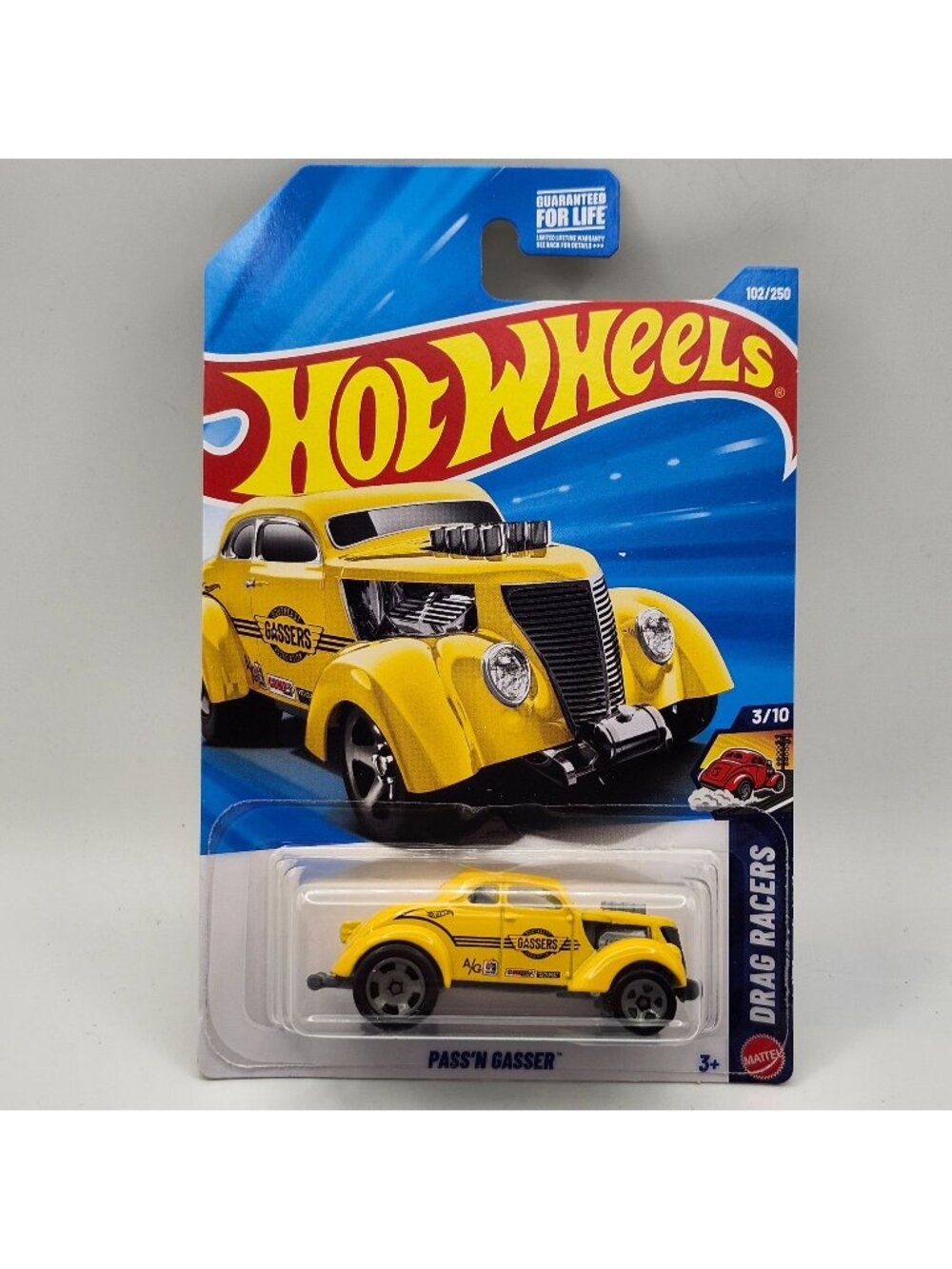 Hot Wheels Passn Gasser Yellow 2026 Drag Racers 3/10 102/250